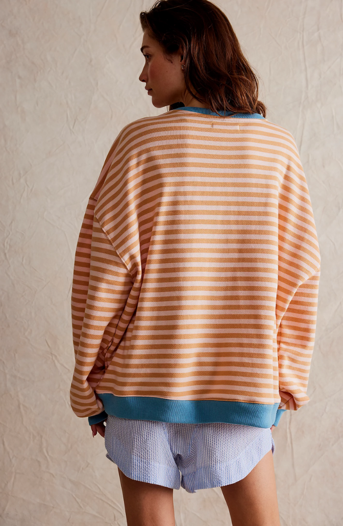 Ella - Striped Oversized Sweater