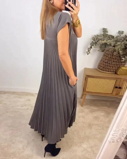 Fern - Sleeveless Pleated Dress