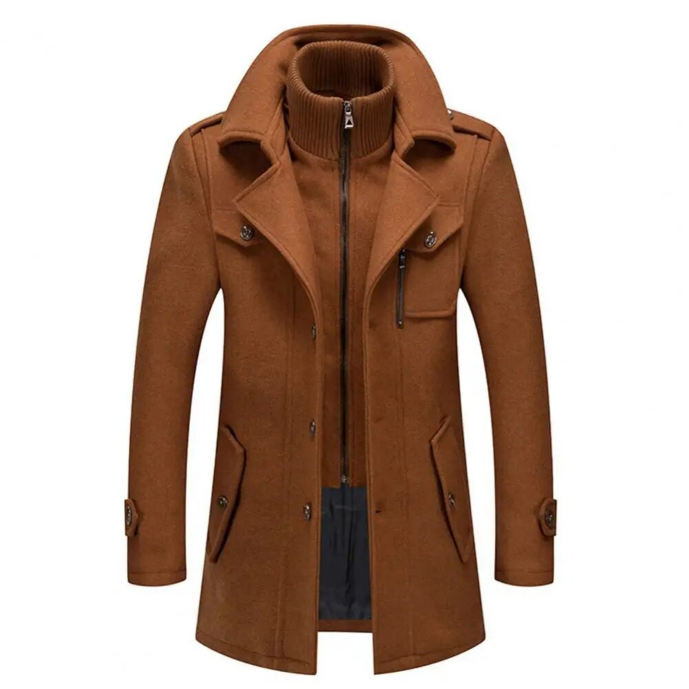 Grayson - Fashionable Double Collar Jacket for Men