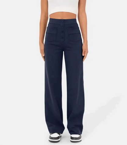 Irma - Elasticated High Waist Trouser