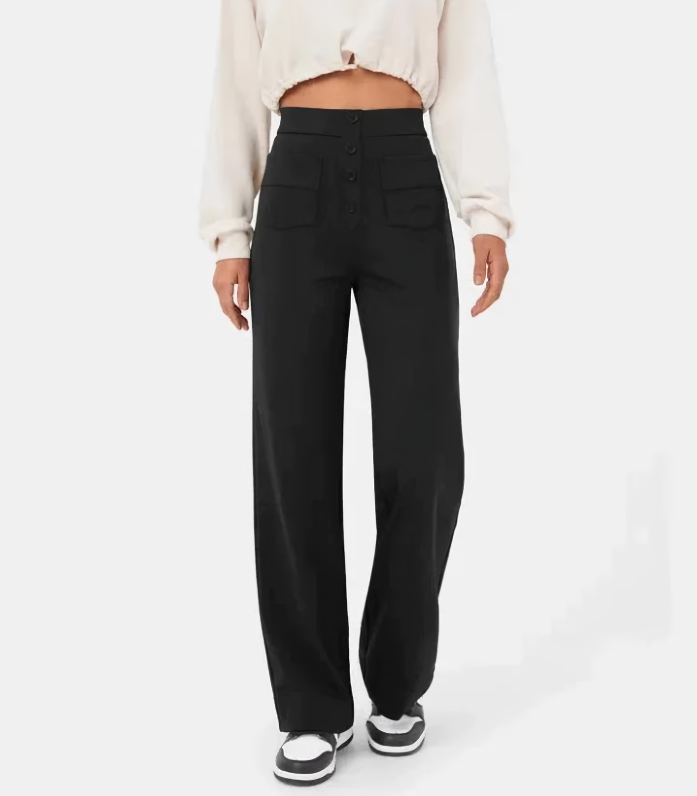 Irma - Elasticated High Waist Trouser