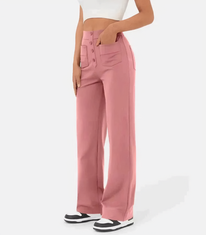 Irma - Elasticated High Waist Trouser