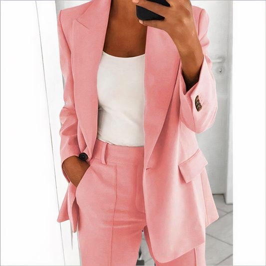 Gretchen -  Trousers & Blazer Set