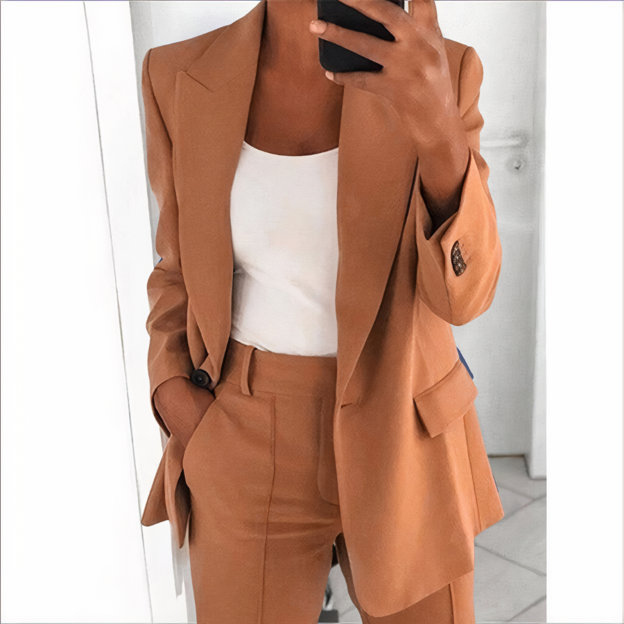 Gretchen -  Trousers & Blazer Set