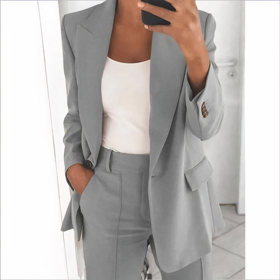 Gretchen -  Trousers & Blazer Set