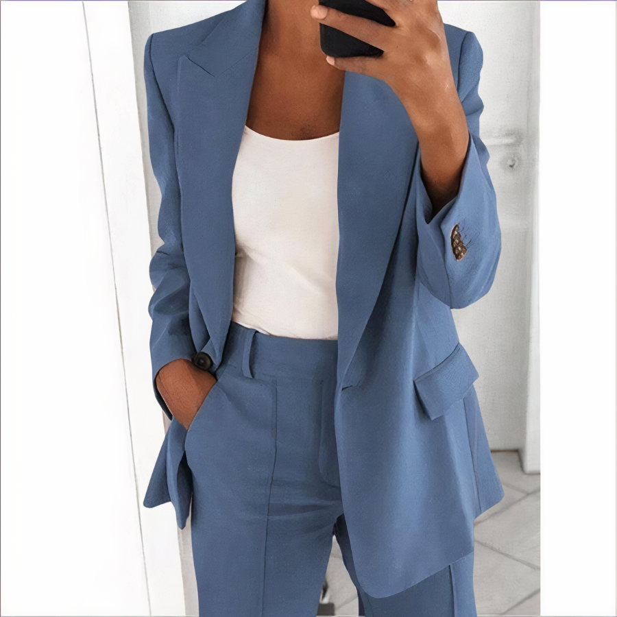 Gretchen -  Trousers & Blazer Set