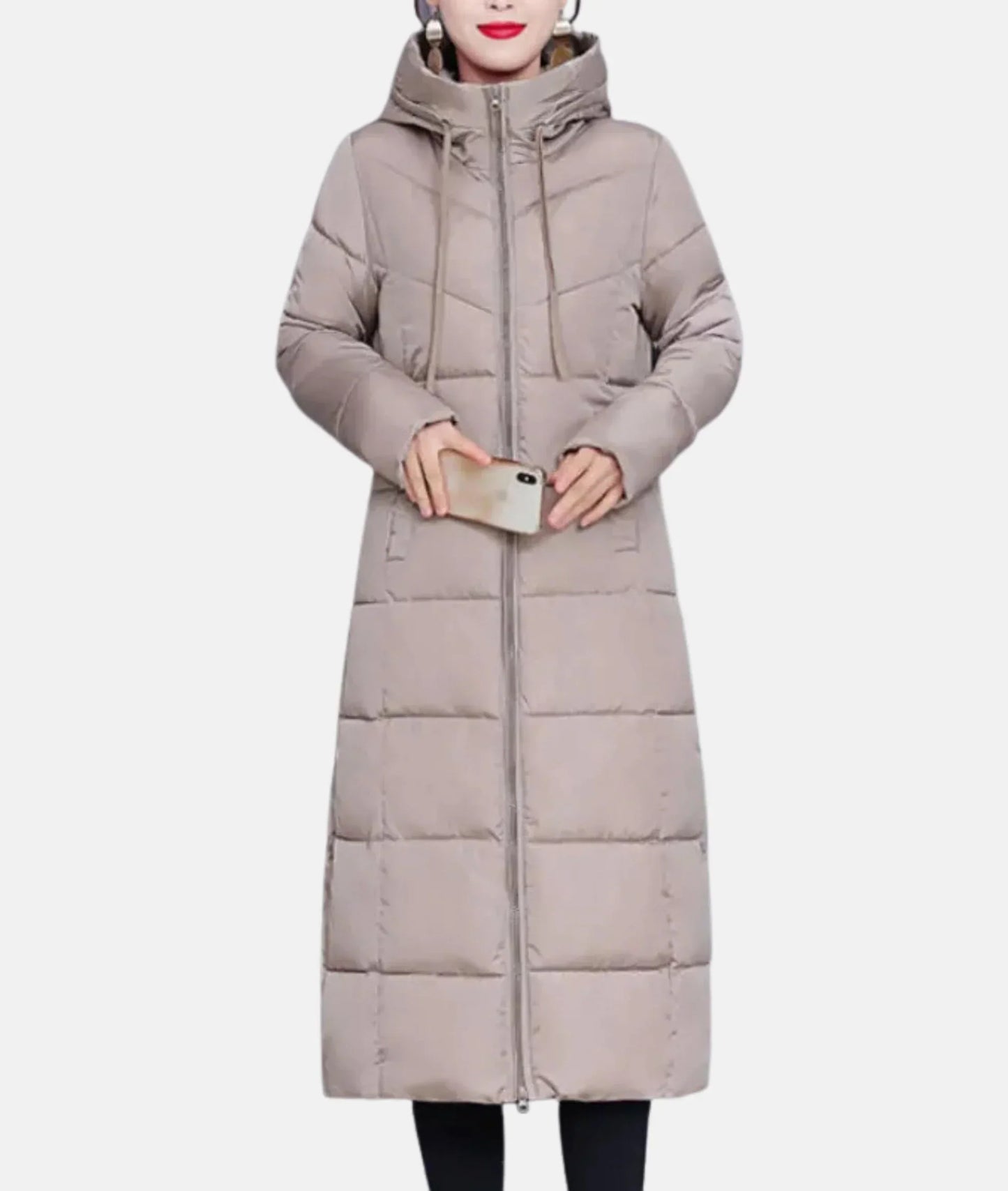 Melanie - Long Winter Coat for Women