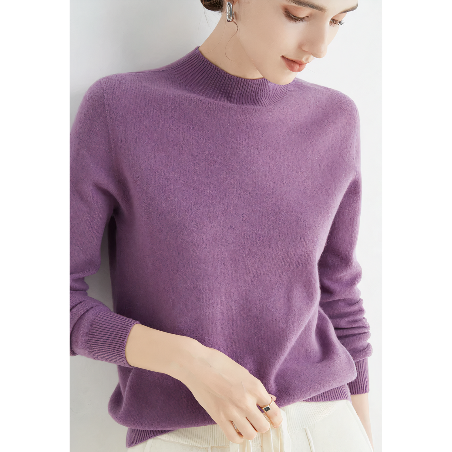 Yelena - Cashmere Knit Sweater