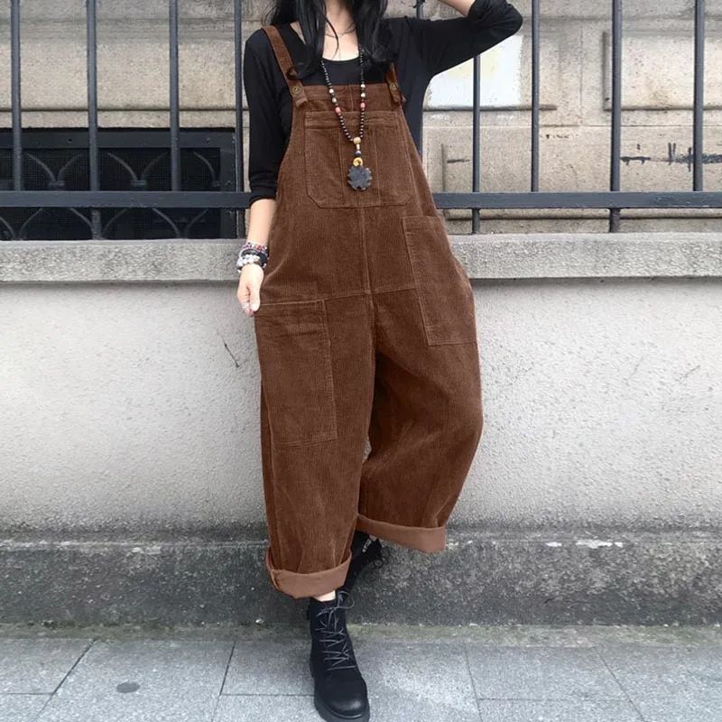 Elli - Vintage Corduroy Jumpsuit